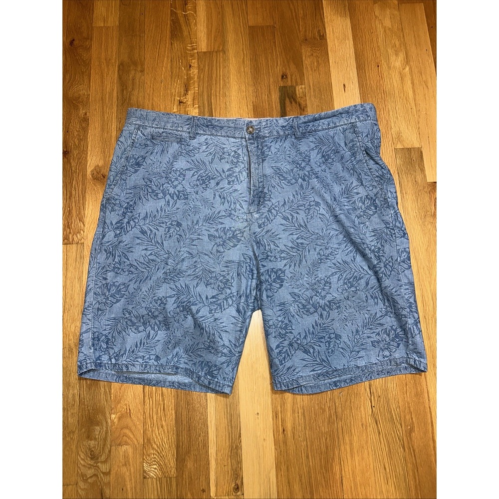 Johnnie-O Men's Blue Indigo Dyed Wilkins Bermuda Shorts Size 40. Perfect